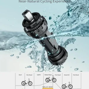 luckeep x2 [torque sensor] electric bike for adults 1200w peak,28mph 80miles,20ah, 26'' *3.0'' step thru ebikes hydraulic brake
